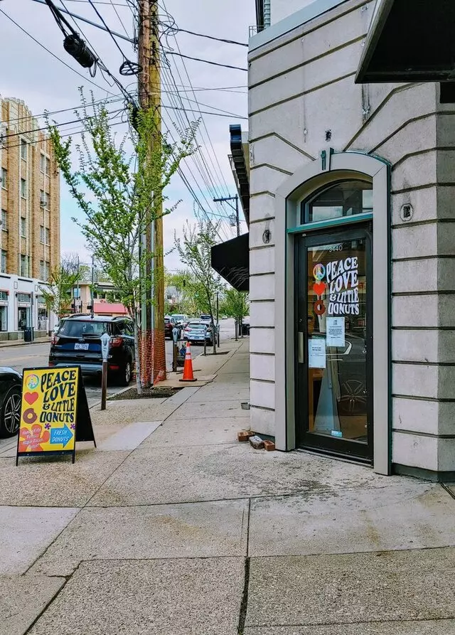 Peace Love and Little Donuts of Hyde Park