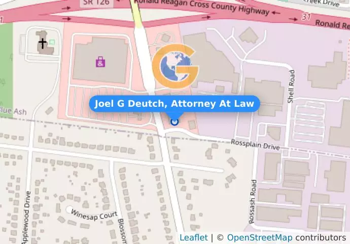 Joel G Deutch, Attorney At Law