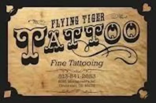 Andy’s Flying Tiger Tattoo