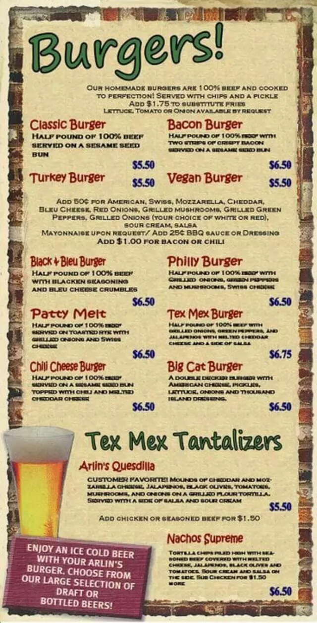 Arlin’s Bar & Restaurant