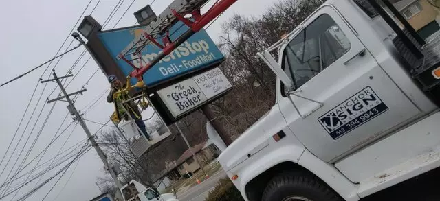 Anchor Sign & Awning