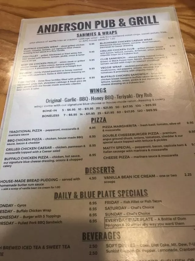 Anderson Pub and Grill