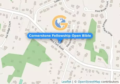Cornerstone Fellowship Open Bible