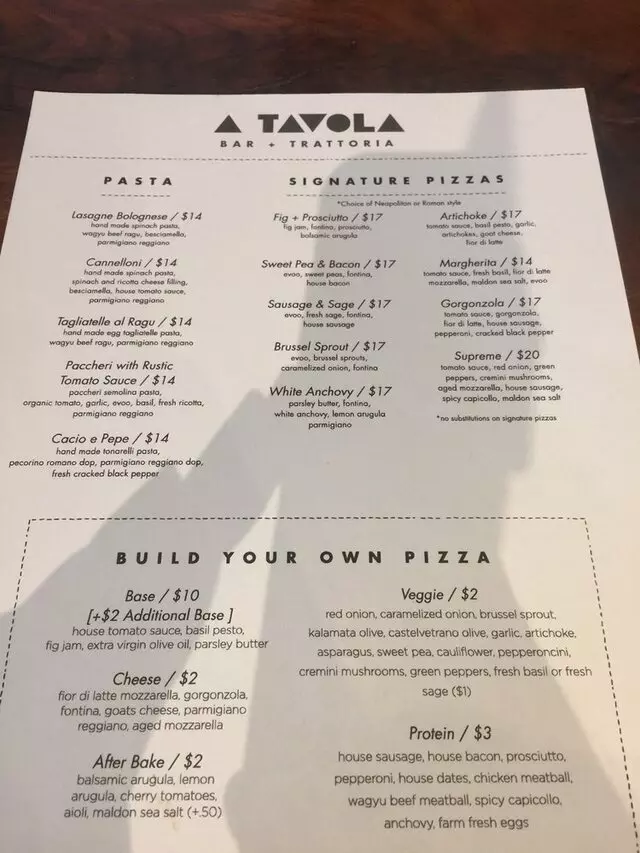 A Tavola Bar and Trattoria