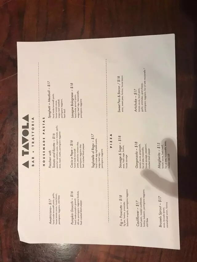A Tavola Bar and Trattoria