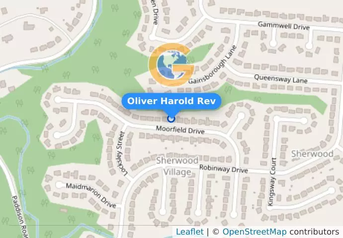 Oliver Harold Rev