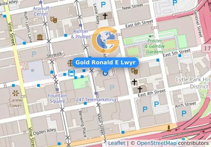 Gold Ronald E Lwyr