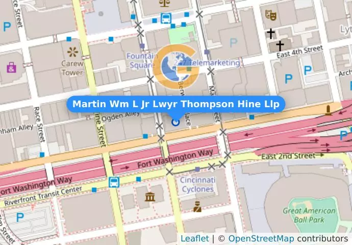 Martin Wm L Jr Lwyr Thompson Hine Llp