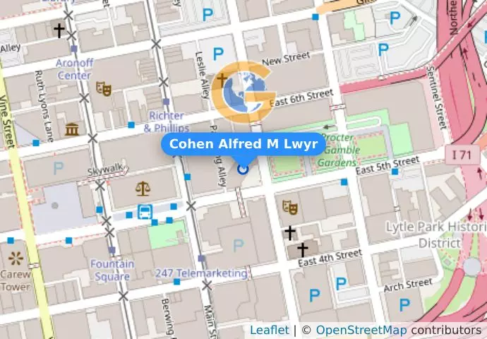 Cohen Alfred M Lwyr