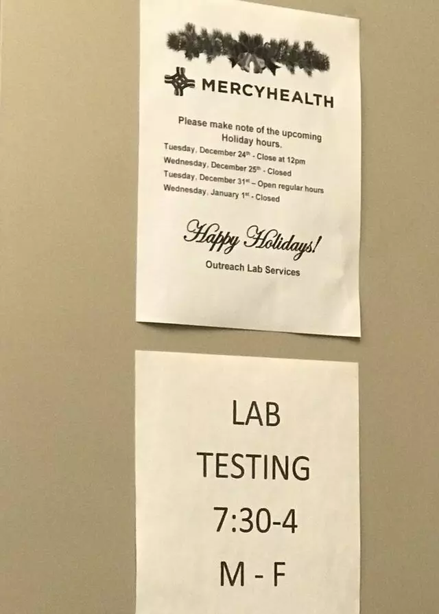 Rookwood Lab Services - Mercy Health