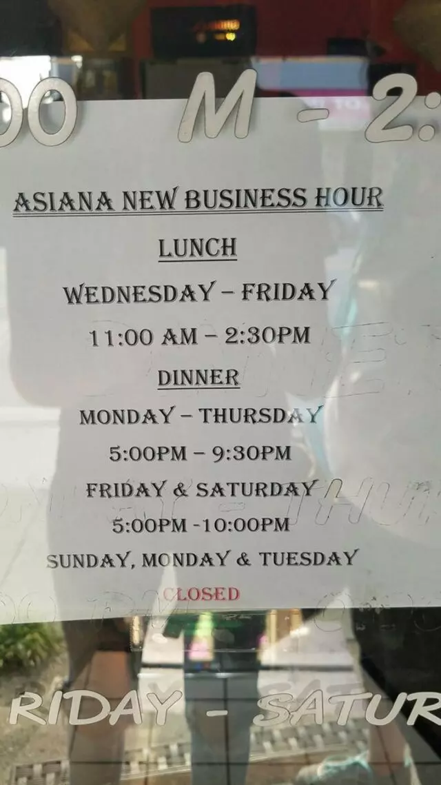 Asiana Thai & Sushi