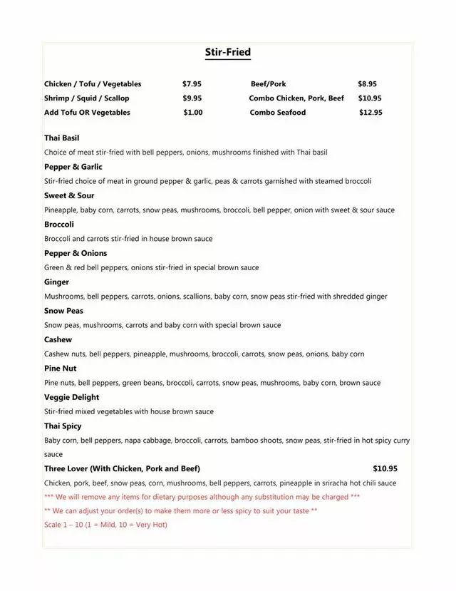 Asiana Thai & Sushi