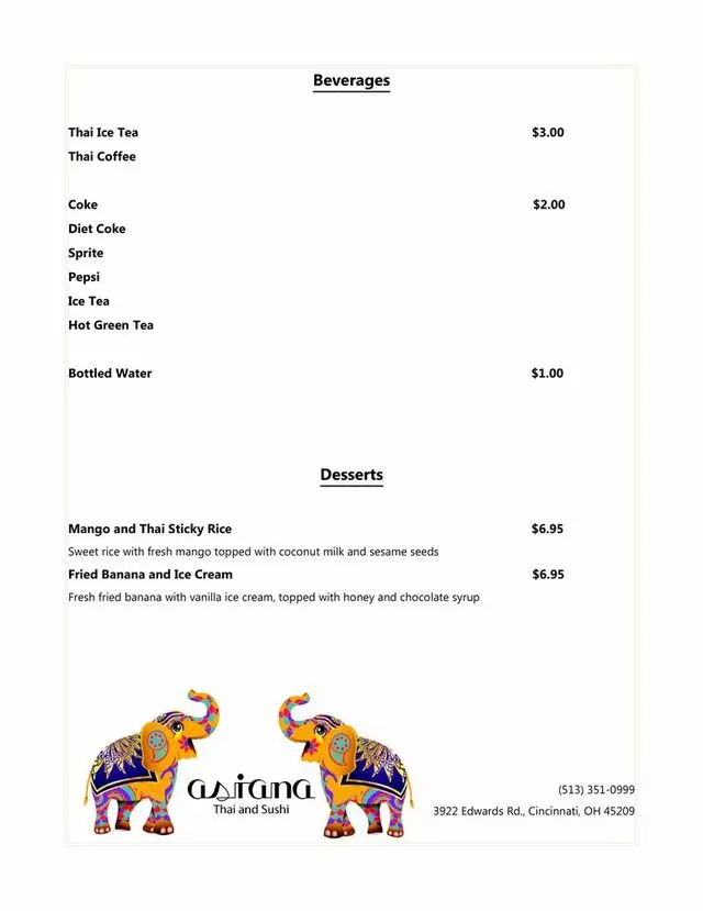 Asiana Thai & Sushi