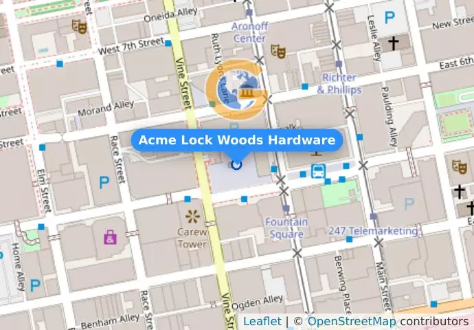 Acme Lock Woods Hardware