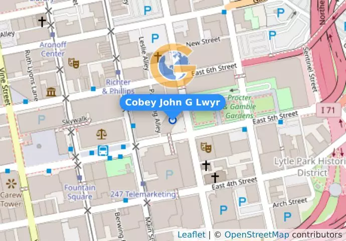 Cobey John G Lwyr