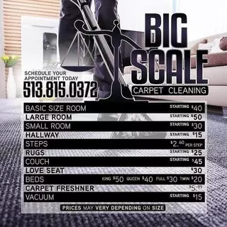 BIG SCALE CARPET CLEANING