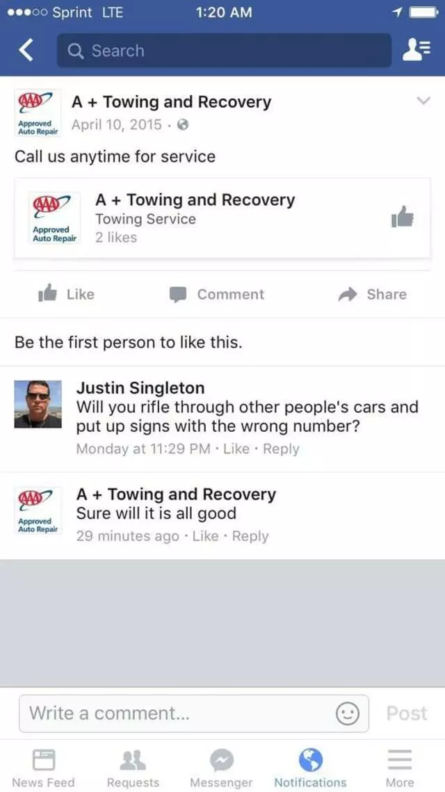 A Plus Towing