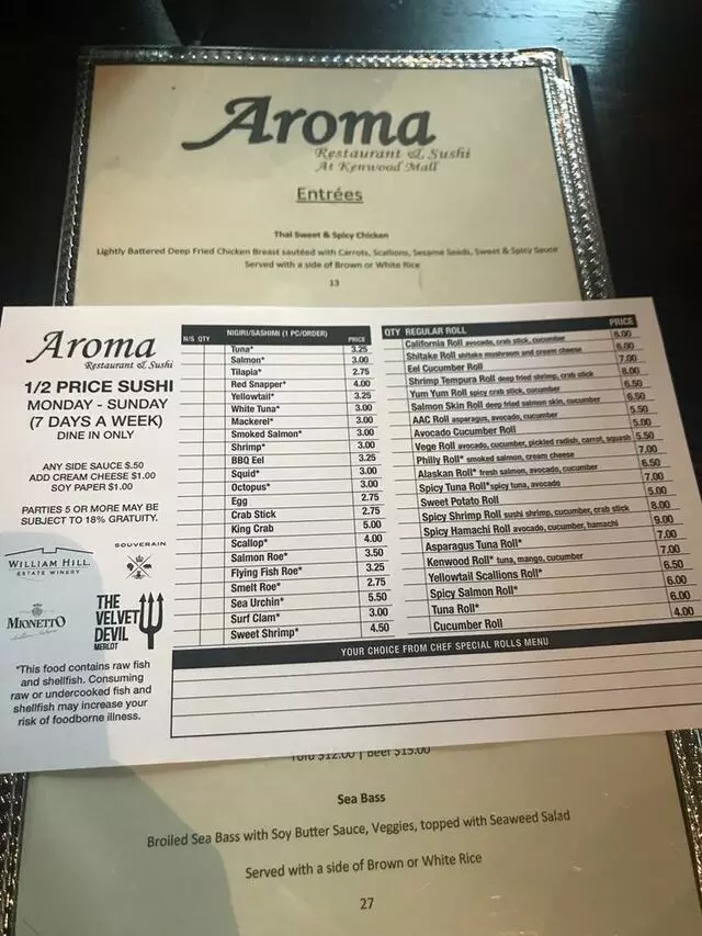 Aroma Restaurant & Sushi