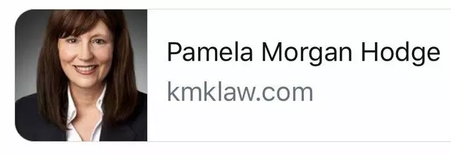 Hodge Pamela Morgan Lwyr
