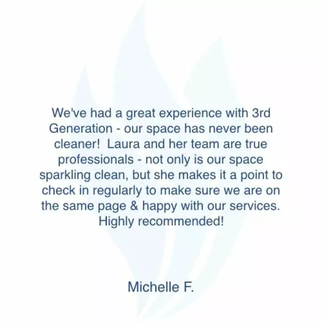 3rd Generation Cleaning Service