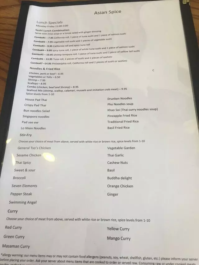 Asian Spice Bistro