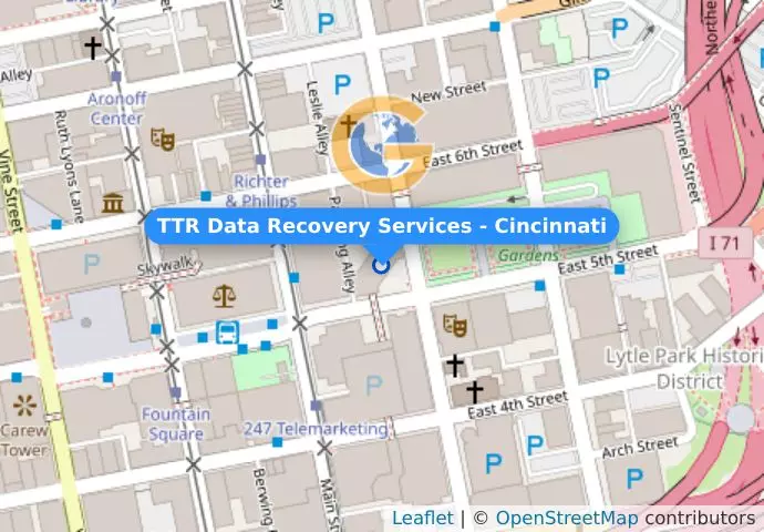 TTR Data Recovery Services - Cincinnati
